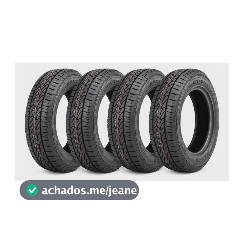 Kit 4 Pneus 205/55r16 Bridgestone Dueler At Revo2 91h Aro 16 H