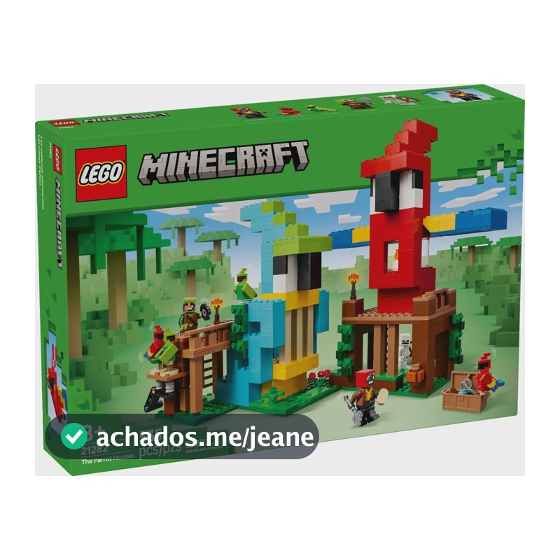 Lego® Minecraft® As Casas Dos Papagaios  21282