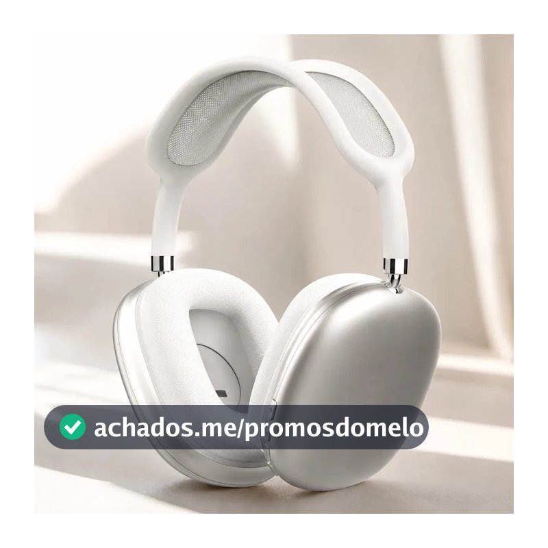 Fone De Ouvido Bluetooth Sem Fio Over Ear Air Top Dr Hank Headphone Premium Abafa Ruído Espacial Bateria Longa Confortável Microfone Dobrável Branco