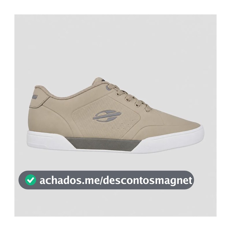 Tênis Masculino Urban Scape Mormaii Confortável Original Marrom/cinza/branco Lisa 41