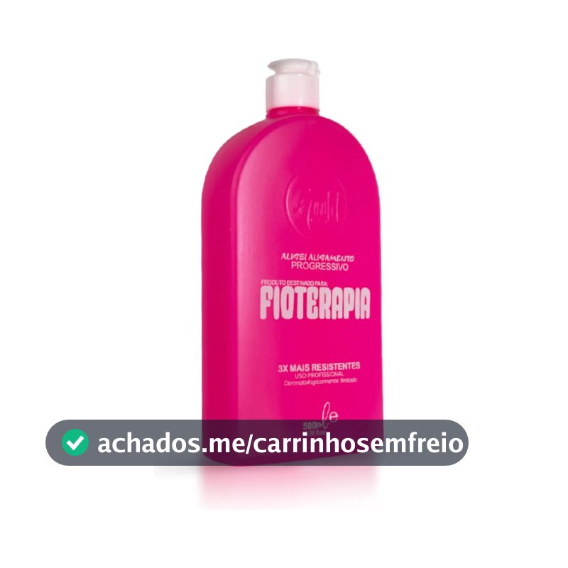 Progressiva Fio Alisei Alisamento 500ml Orgânica Sem Formol