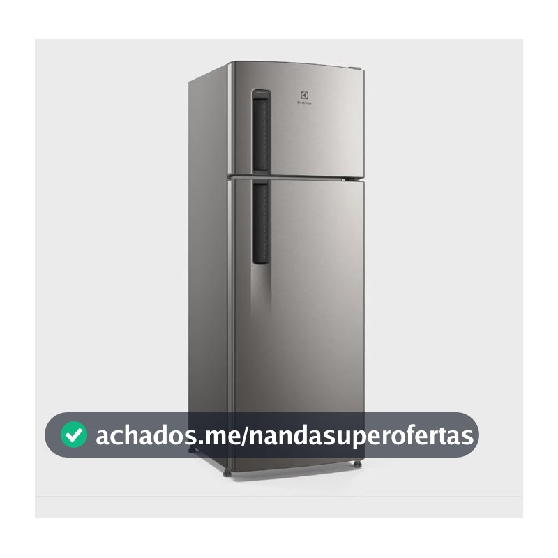 Geladeira Electrolux Frost Free 320L Duplex Inox Look TF38S