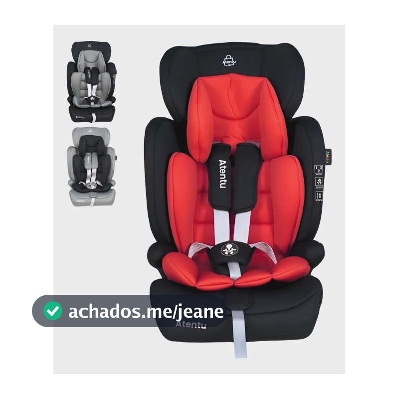 Cadeirinha Infantil Para Carro 9-36kg Passeio Com Segurança Cadeirinha Infantil Vermelho