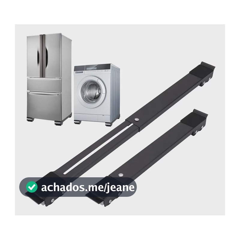 Base Suporte Com Rodinhas Máquina De Lavar, Geladeira Etc