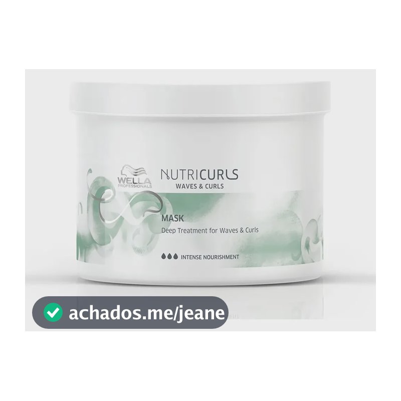 Máscara Capilar Wella Professionals Nutricurls 500 Ml
