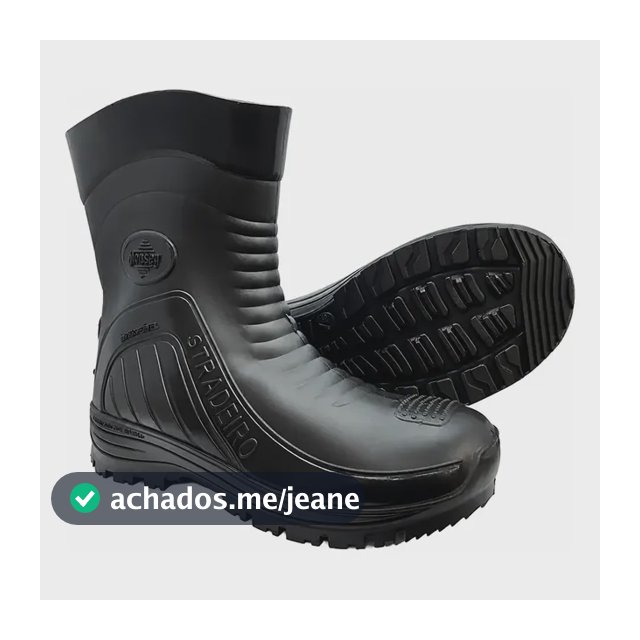 Bota Chuva Impermeável Moto Motociclista Motoqueiro Com Ca