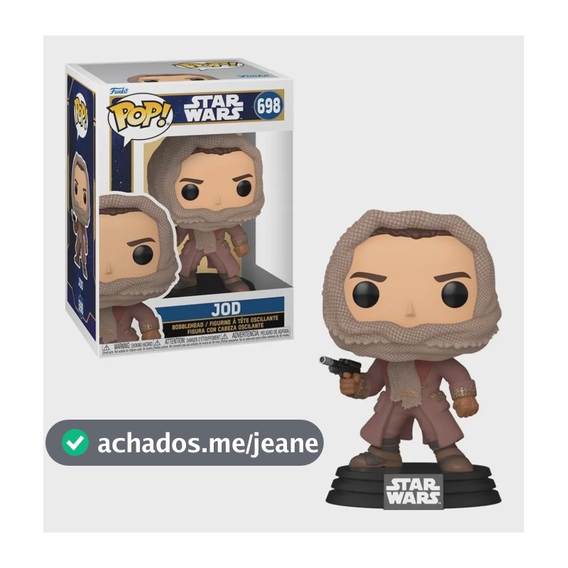 Boneco Funko Pop! Star Wars Skeleton Crew - Jod
