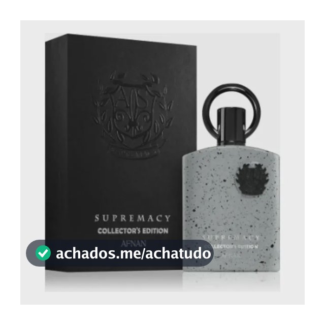 Supremacy Collector's Edition Afnan Perfume Árabe Eau De Parfum 100ml Masculino