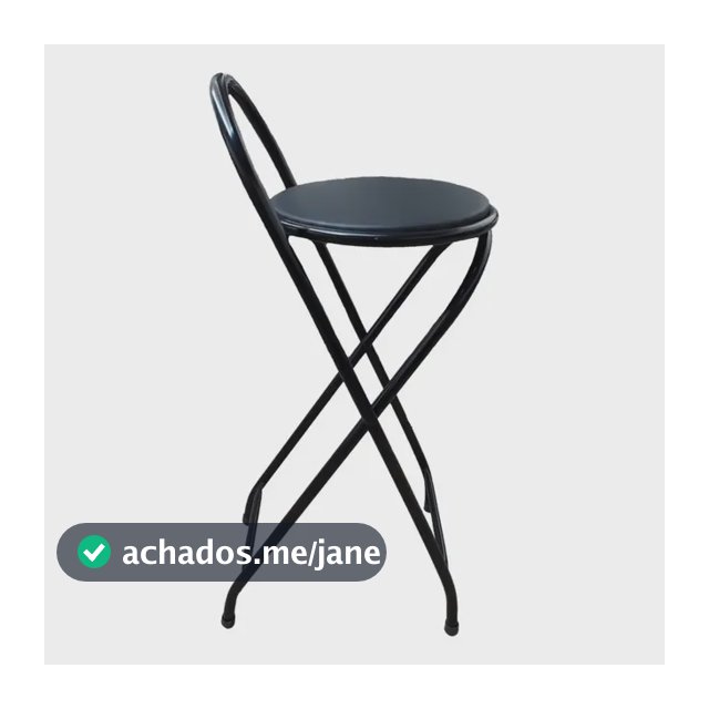 Banqueta Alta Articulável Dobrável Com 70 Cm De Altura