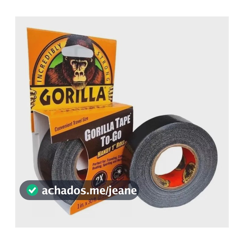 Fita De Aro 25mm Tubeless 9,14m Gorilla Tape Bicicleta Eua