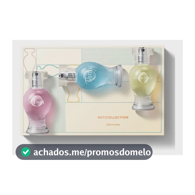 Mini Kit Presente Boticollection (3 Itens)