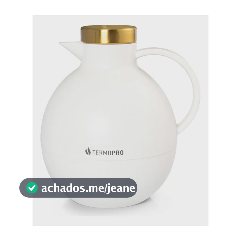 Garrafa Térmica Italy 1L Branca Termopro