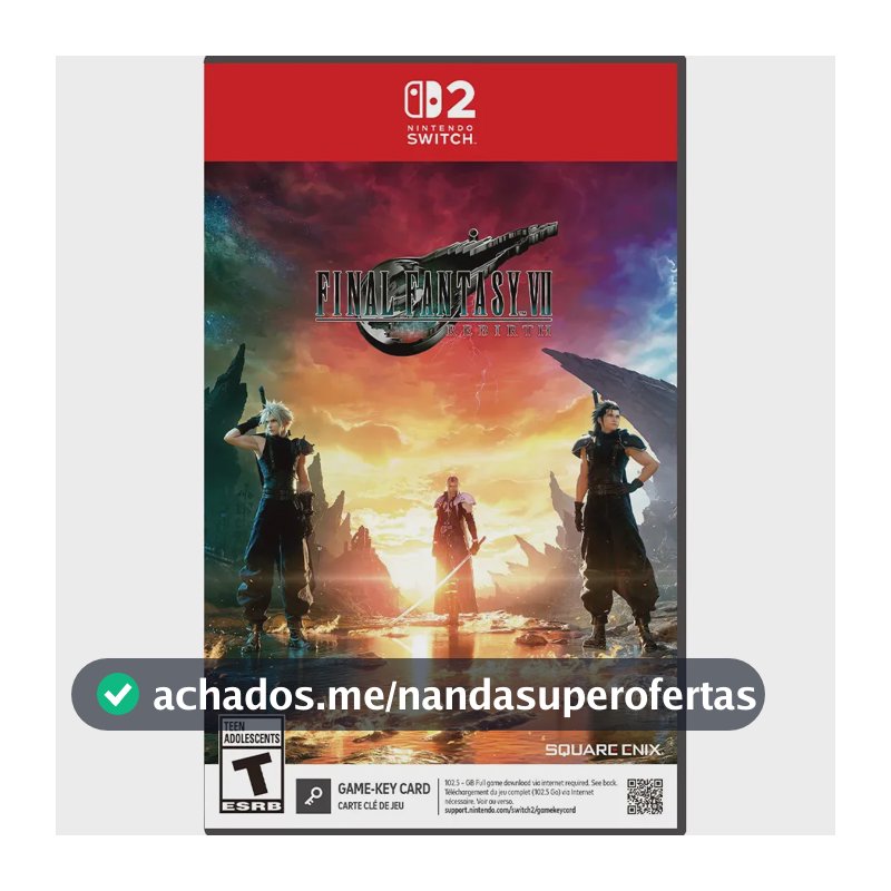 Final Fantasy Vii Rebirth Standard Edition Nintendo Switch 2