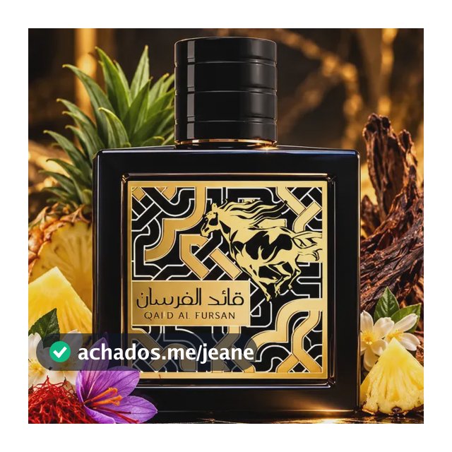 Perfume Qaed Al Fursan Edp Original Com Selo Lattafa
