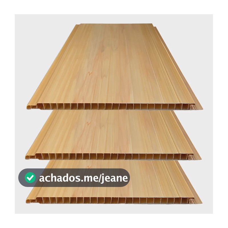 Kit 5 Caixas com 30 M² Forro Pvc Plus 8mm X 20cm X 3,00m Bariri