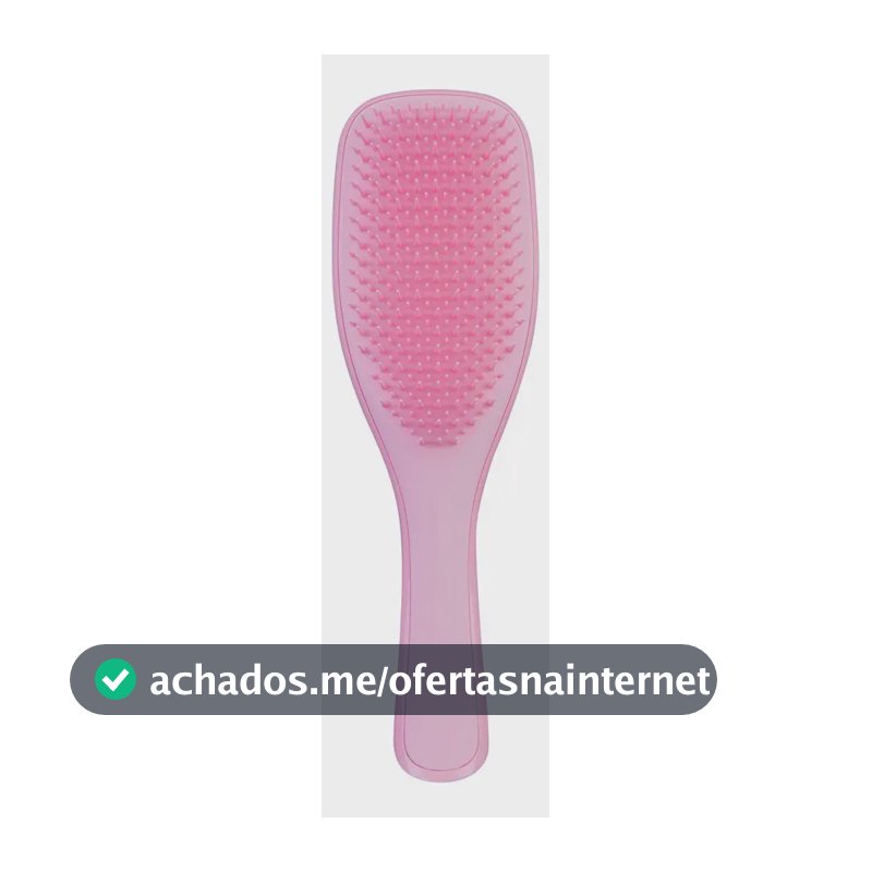 Escova De Cabelo Desembaraçadora The Wet Detangler Rosa Tangle Teezer