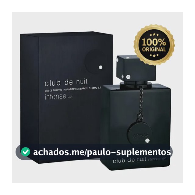 Perfume Club De Nuit Intense Da Armaf Edt 105ml Masculino