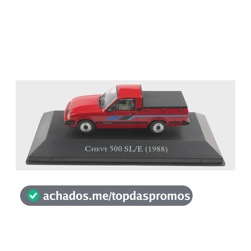 Coleção Chevrolet Série Ouro: Chevy 500 Sl/e (1988) - Edição 45