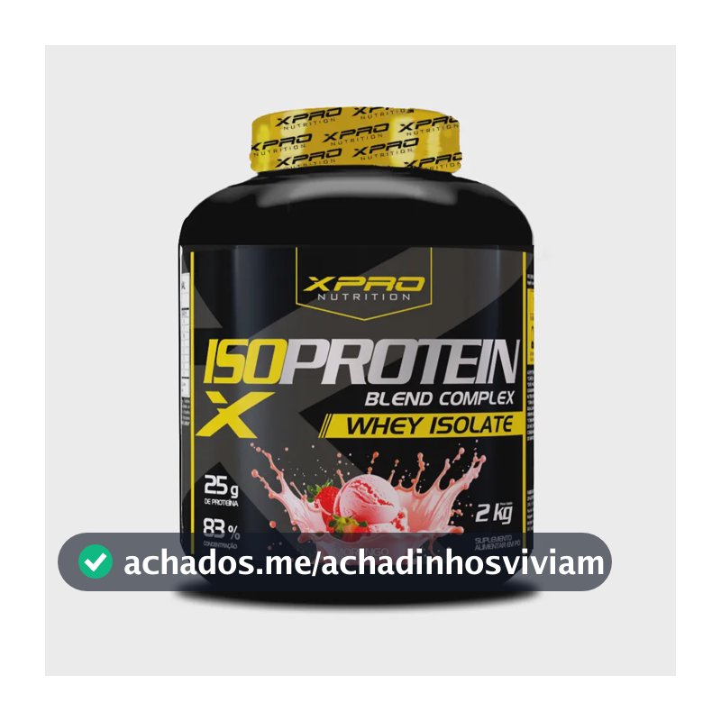 Whey protein Musclebox Iso Blend Complex zero açucar Low em pó sabor Morango x 2kg
