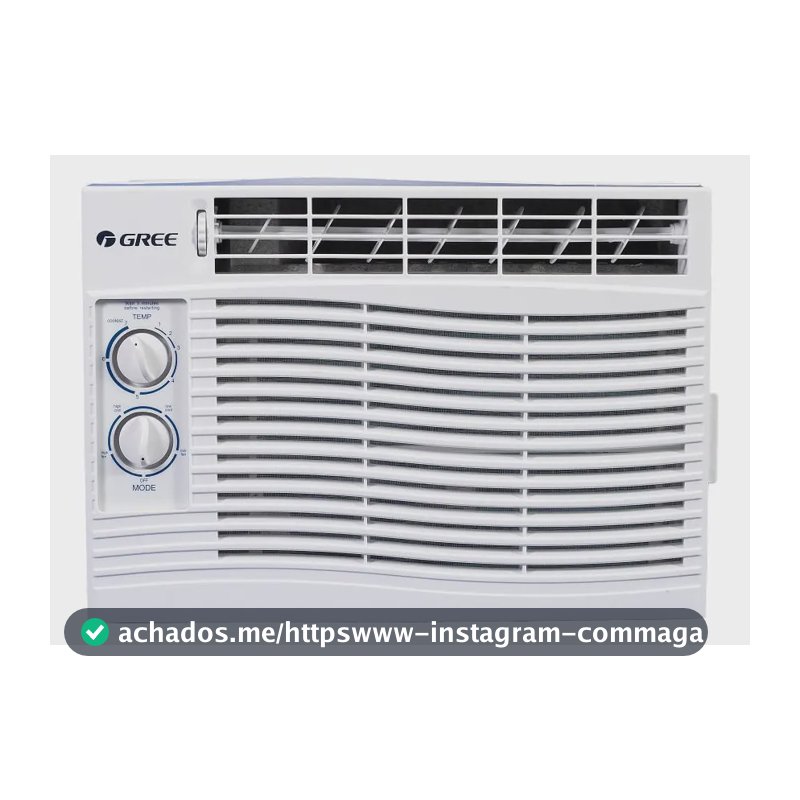 Ar Condicionado Janela Gree 7000 Btu/h Frio R32 Mecânico Gjc