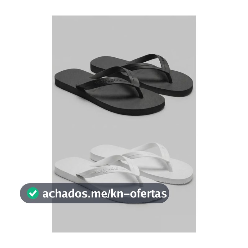 Kit 2 Chinelos Antiderrapantes Polo Wear Original Sortido 43/44
