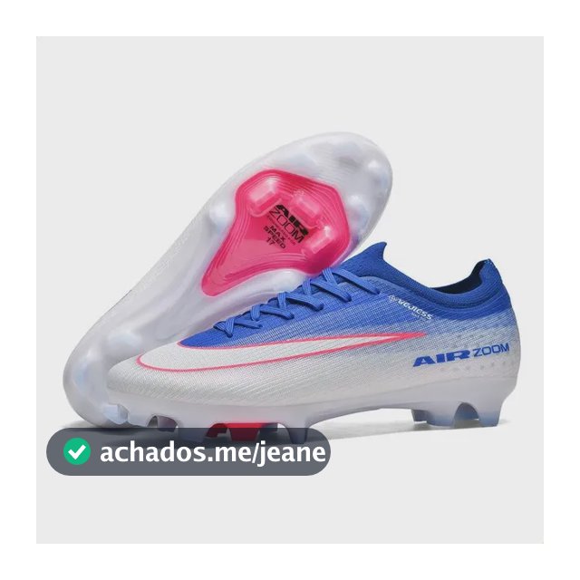 Tênis De Futebol De Tamanho Grande Com Tachas Tf Para Relva 2708 Long Nail Blue 42