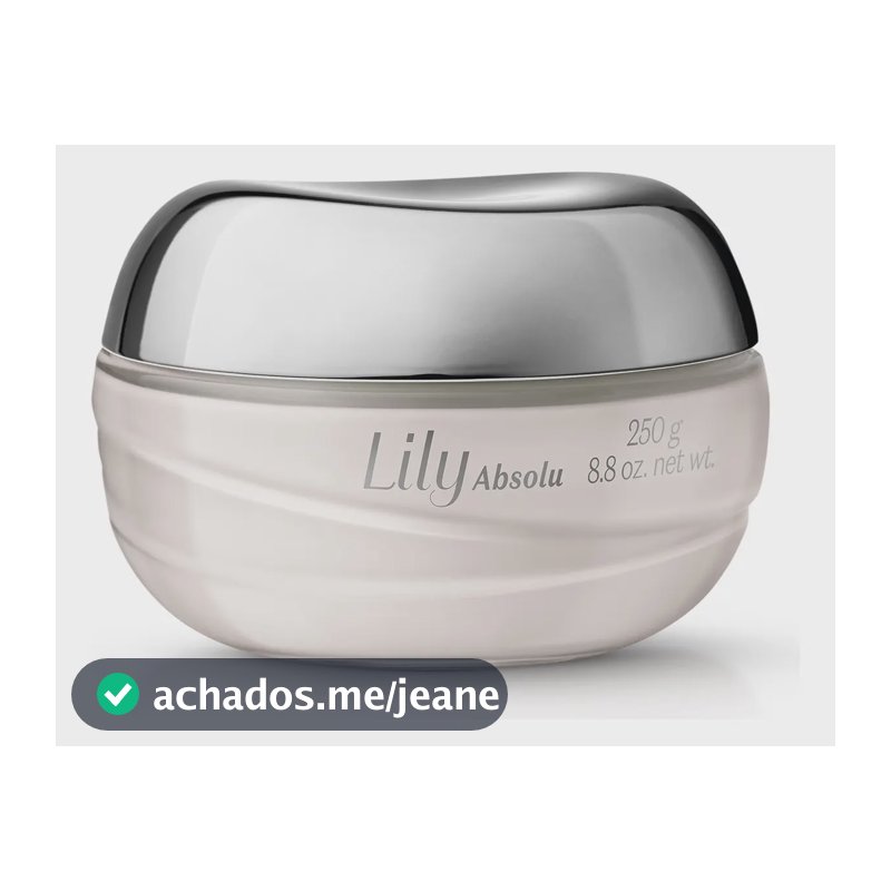 Lily Absolu O Boticário Creme Desodorante Hidratante 250 g