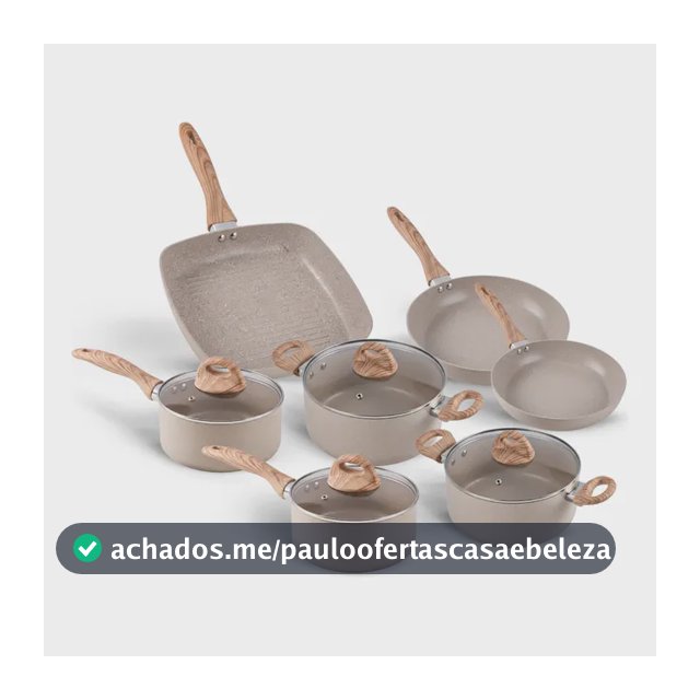 Jogo De Panelas 7 Ceramic Life Smart Plus Areia Brinox Areia