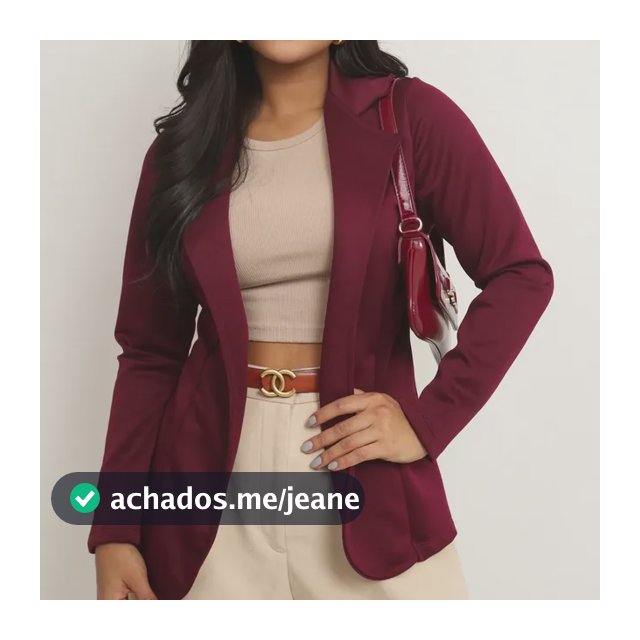 Blazer Feminino Social Acinturado Elegante Sem Botao Aberto