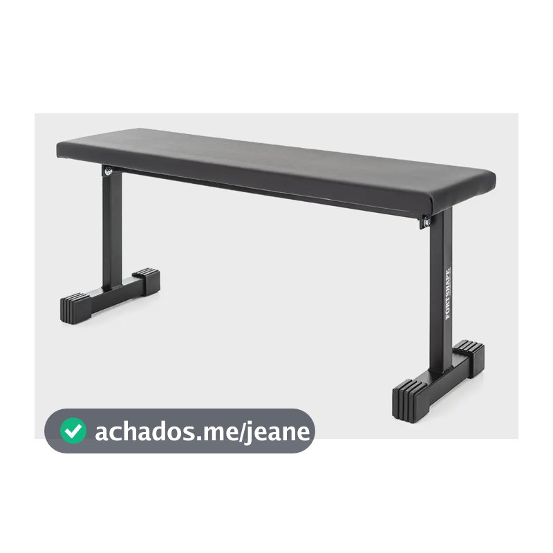 Banco Musculação Supino Reto 100cm Até 250kg - Fortshape Fitness
