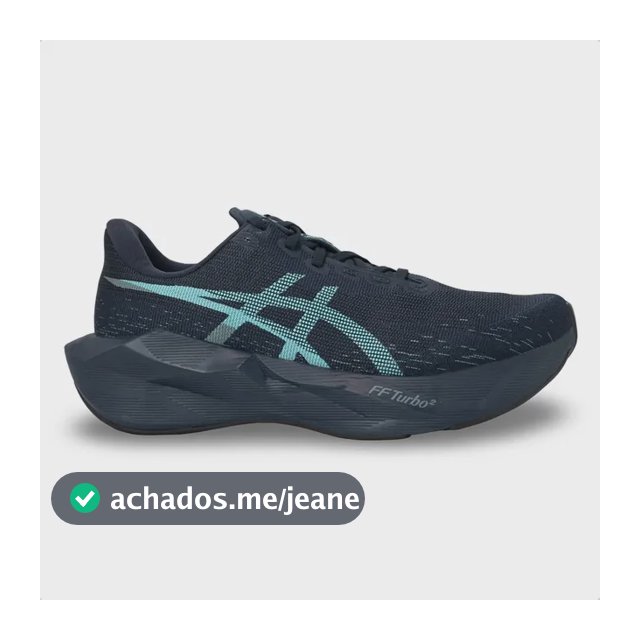 Tênis Asics Masculino Novablast 6 Corrida Performance Marinho E Azul 48 Br