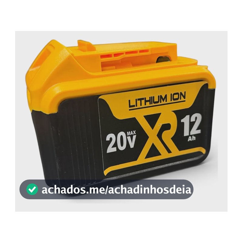 Bateria Para Dewalt 20v 12ah Compativel Com Parafusadeiras