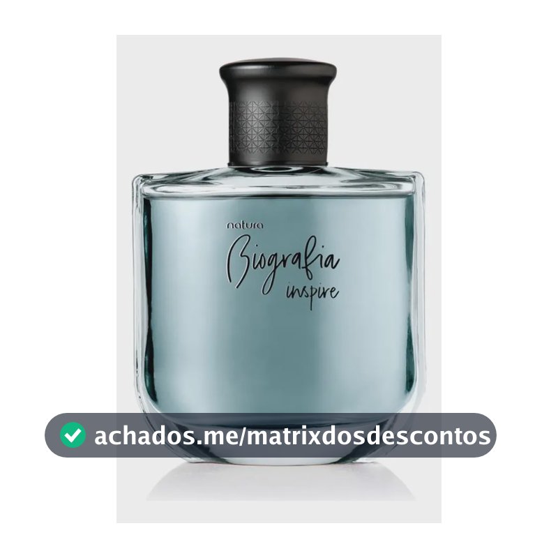 Natura Colônia Biografia Inspire Masculino 100 ml