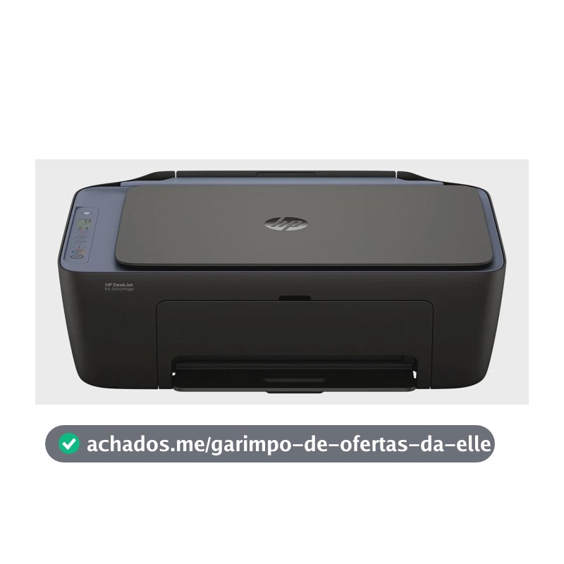 Impressora Multifuncional HP DeskJet Ink Advantage 2975 Colorida 1 USB 2.0 de alta velocidade Wi-Fi de banda dupla - 100 a 240 VCA - AJ4Y4A#AK4