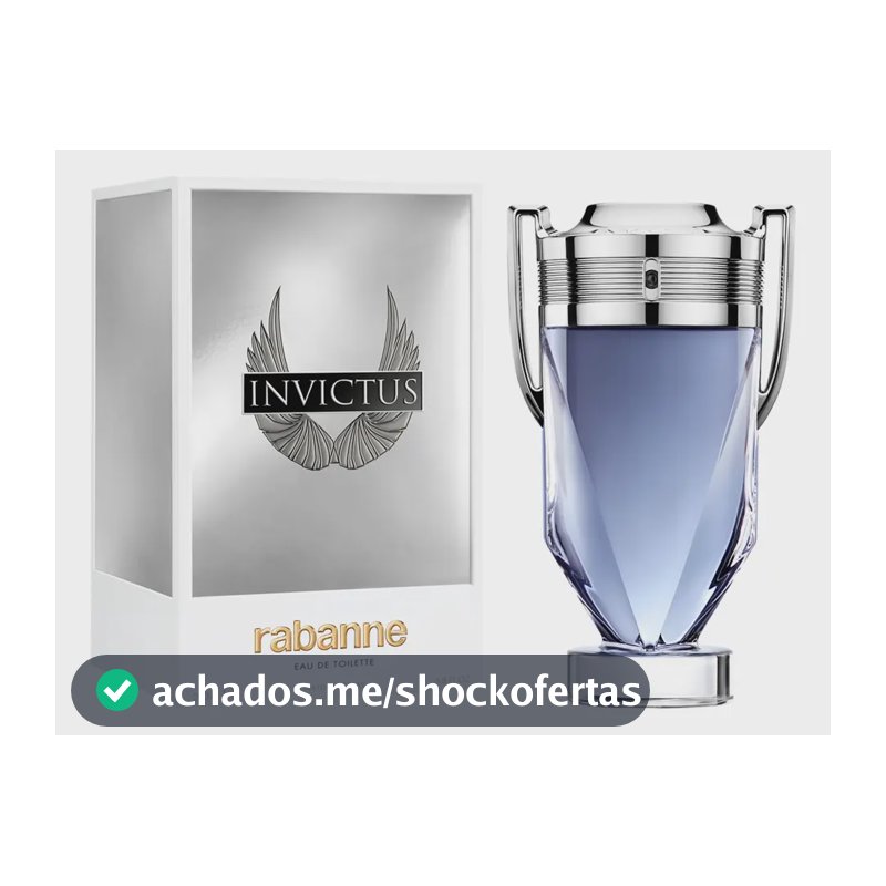 Perfume Rabanne Invictus Eau De Toilette 200 ml Masculino