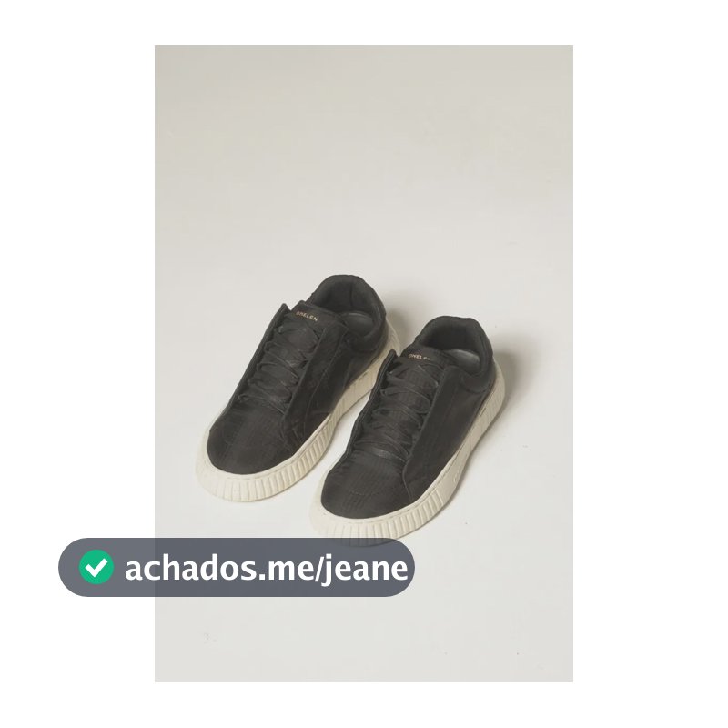 Tênis Masculino Arpx Glove Osklen Preto Liso 40 Br