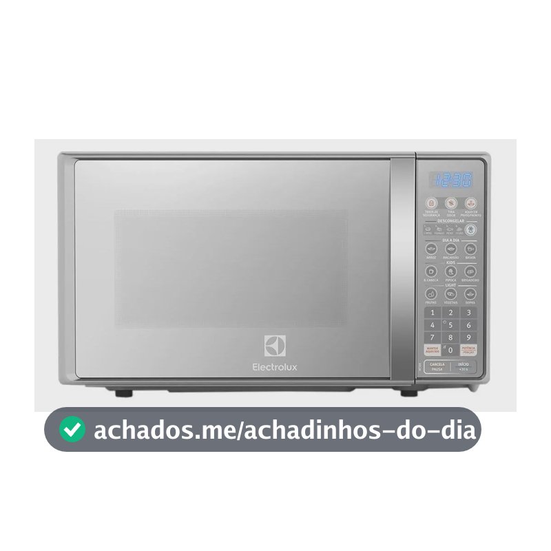 Micro-ondas Electrolux 20L MT30S Prata
