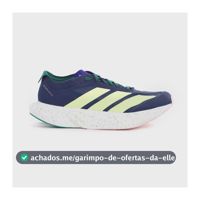 Tênis adidas Adizero Drive Rc Corrida Leve Energy Rods Azul Azul 39 Br