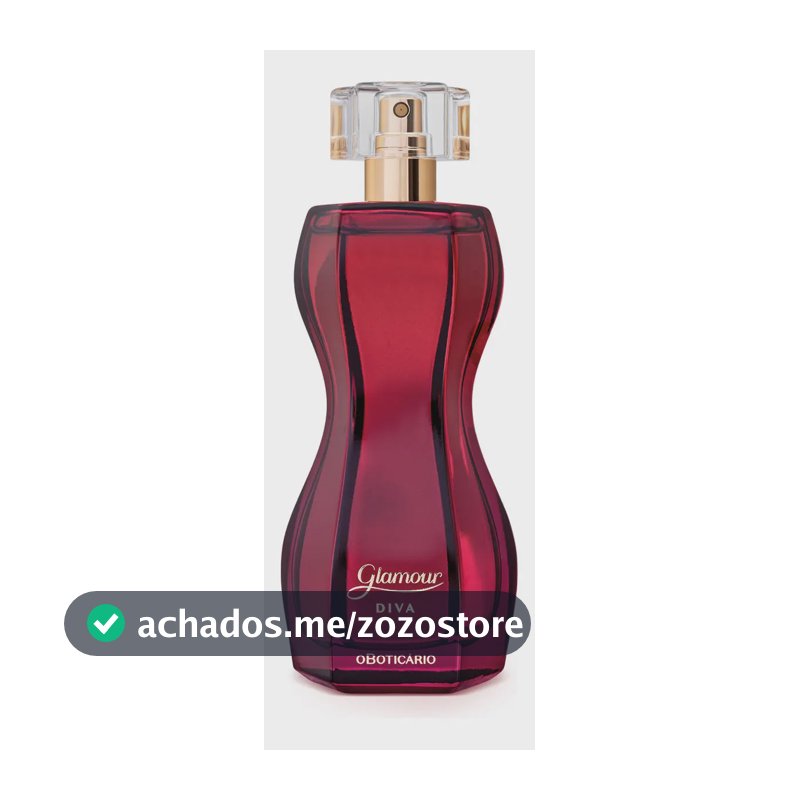 Perfume Glamour Diva O Boticário Deo Colônia 75ml Feminino