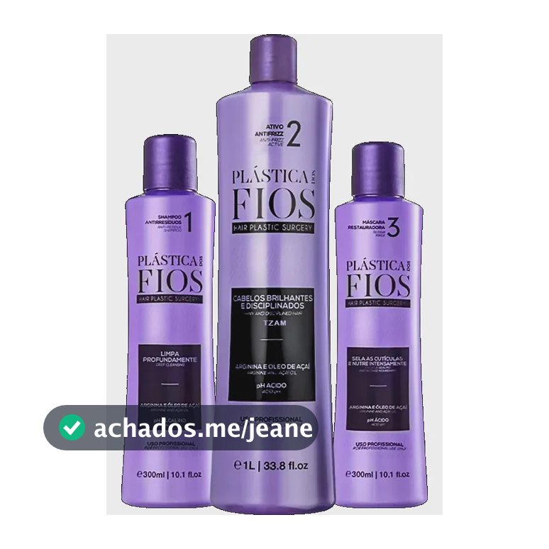 Escova progressiva Cadiveu Professional PLASTICA DOS FIOS alisamento de 1.6L 1.6kg