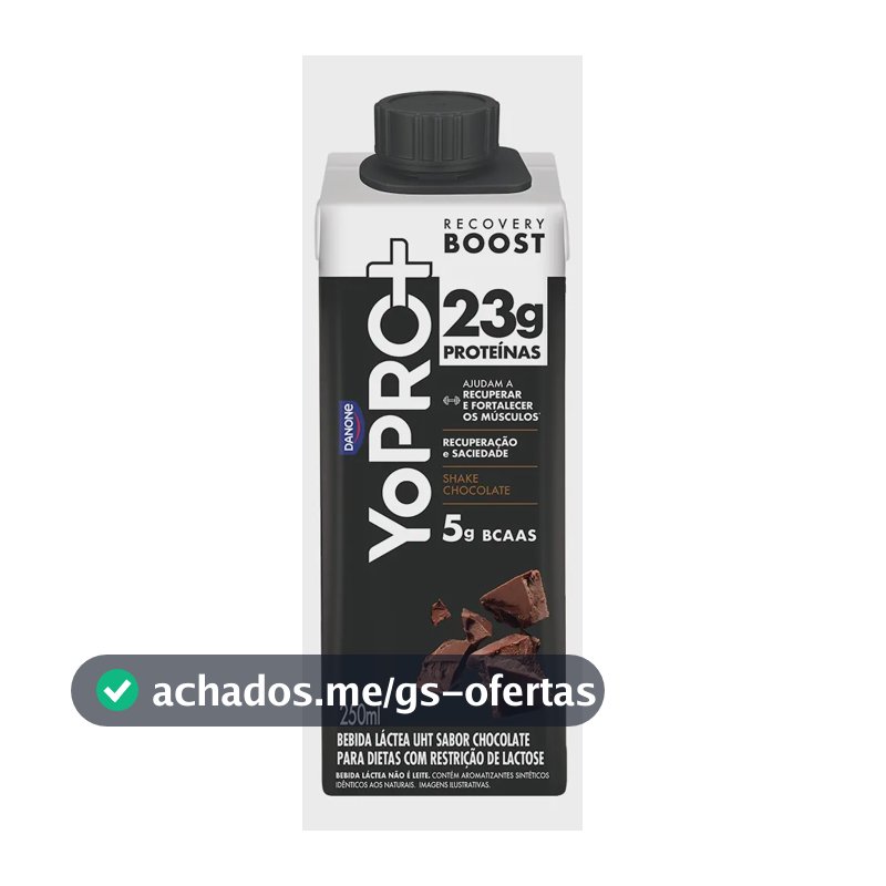 Yopro Bebida Láctea Uht Chocolate 23g De Proteínas 250ml