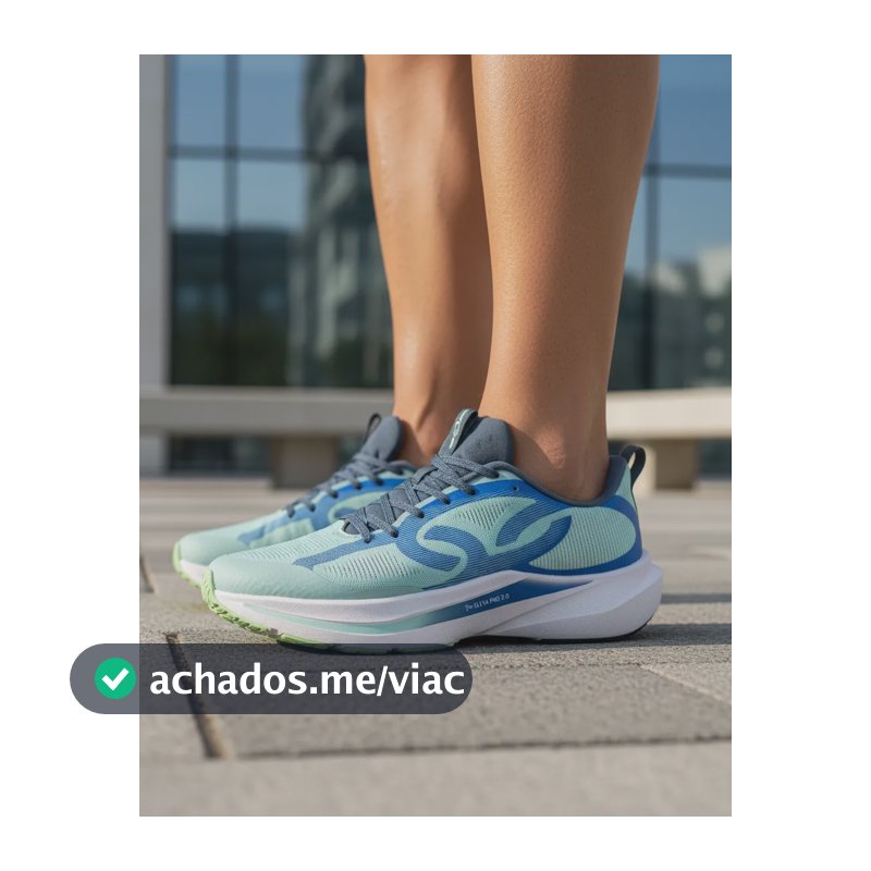 Tênis Olympikus Corre Vento 3 Running Original Azul Liso 37 Br