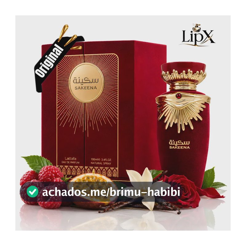 Perfume Árabe Sakeena Edp Feminino 100ml