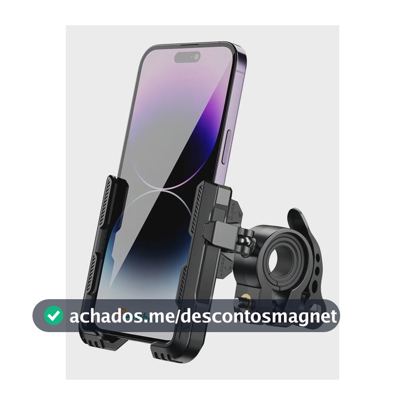 Suporte de Celular Eowihor PBH503 360° para Moto, Bicicleta e Veículo Elétrico