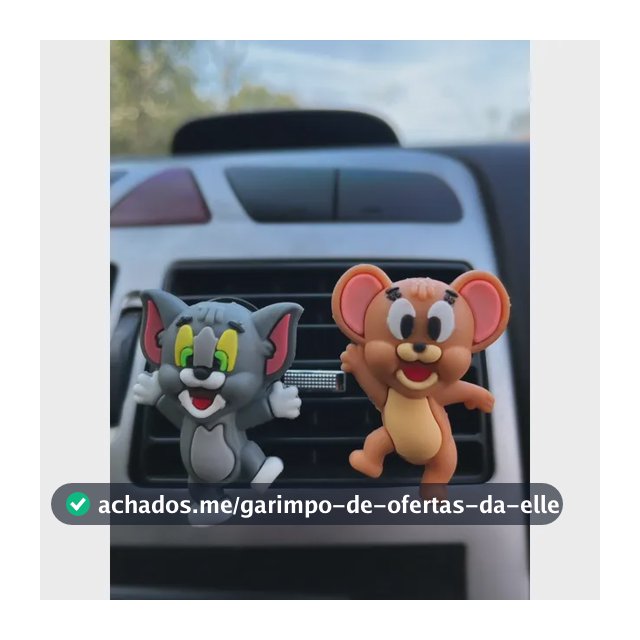 Pingente Aromatizador Tom & Jerry