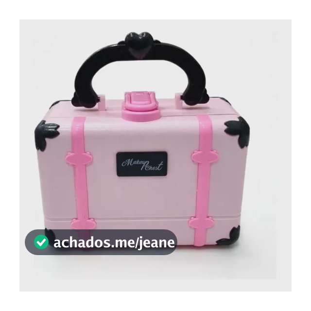 Kit Maquiagem Infantil Maleta Menina Completa Lavável