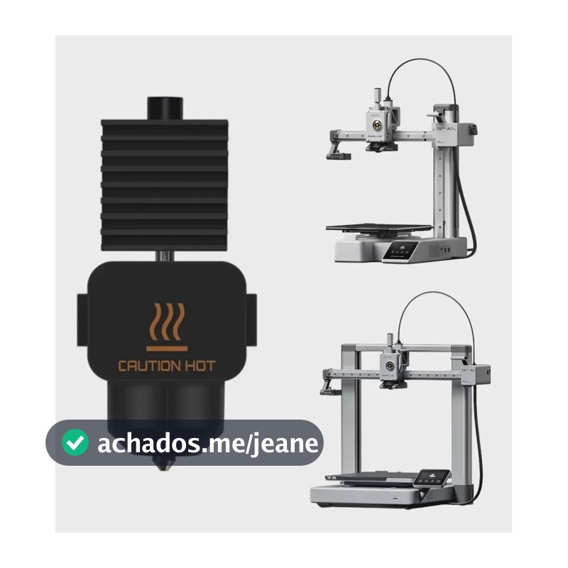 Hotend Bico Aço Bambu Lab A1 A1 Mini 0,2mm 0,4mm 0,6mm 0,8mm 0.2mm