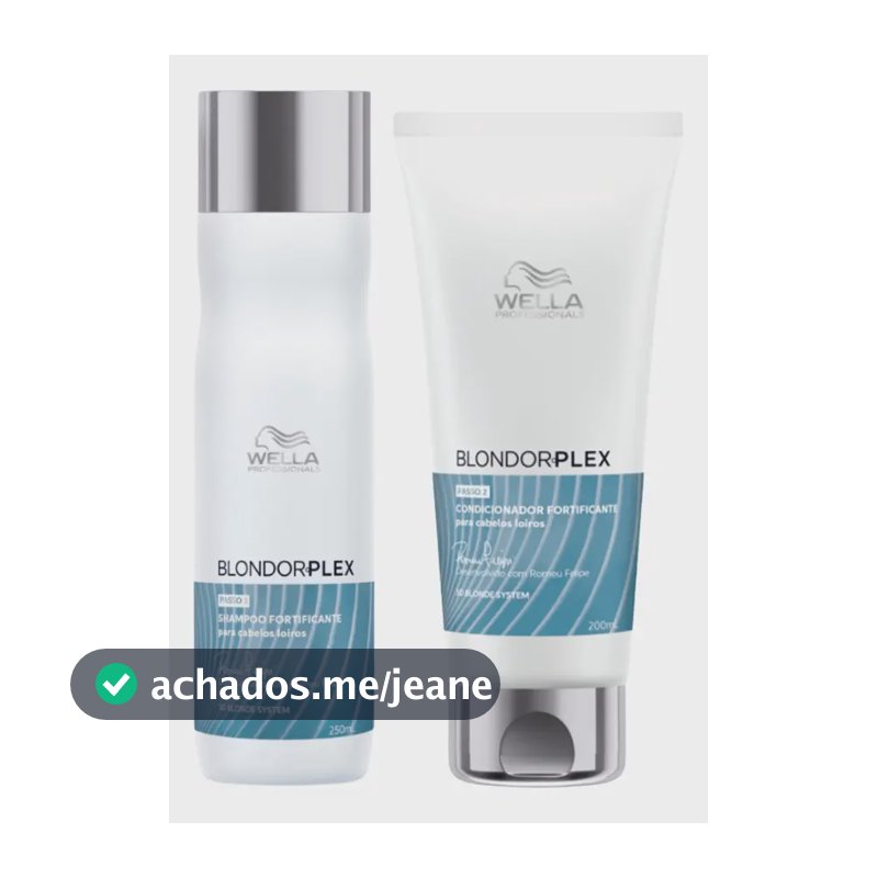 Wella Bondorplex Shampoo + Condicionador