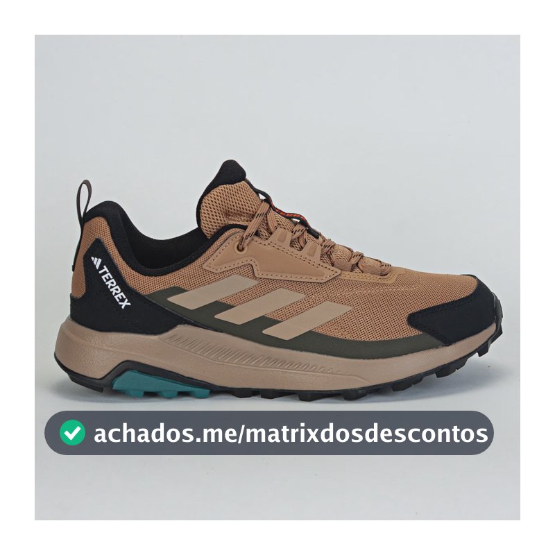 Tênis adidas Terrex Anylander Unissex Aventura - Trail Marrom/preto 43 Br