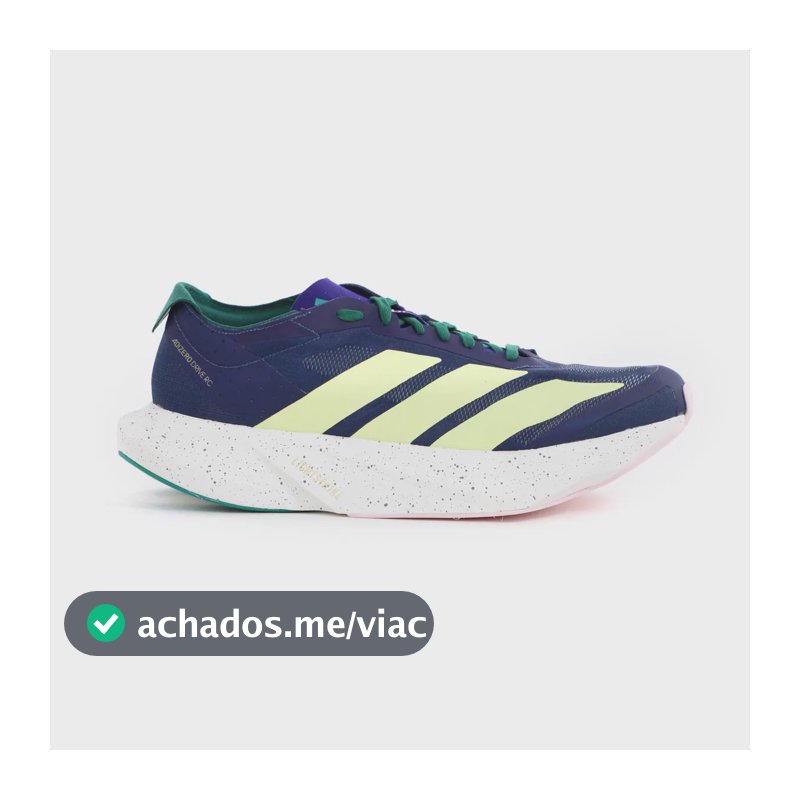 Tênis adidas Adizero Drive Rc Corrida Leve Energy Rods Azul Azul 41 Br
